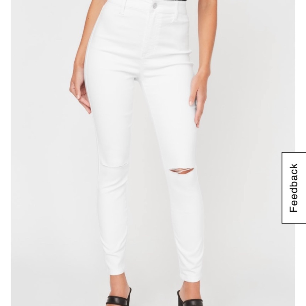 Guess Los Angeles ultra high rise jeans